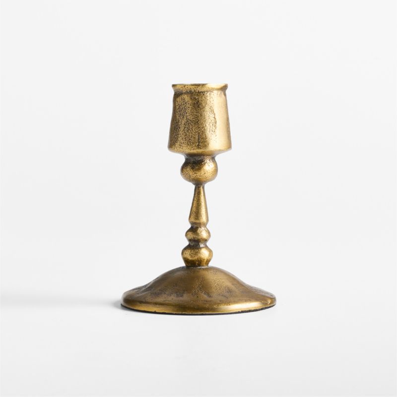 Luce Mini Brass Taper Holder 4.5" - image 4 of 8
