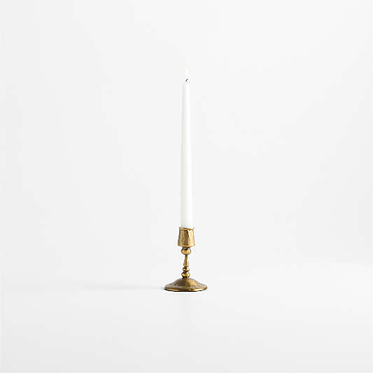 Luce Mini Brass Taper Holder 4.5"