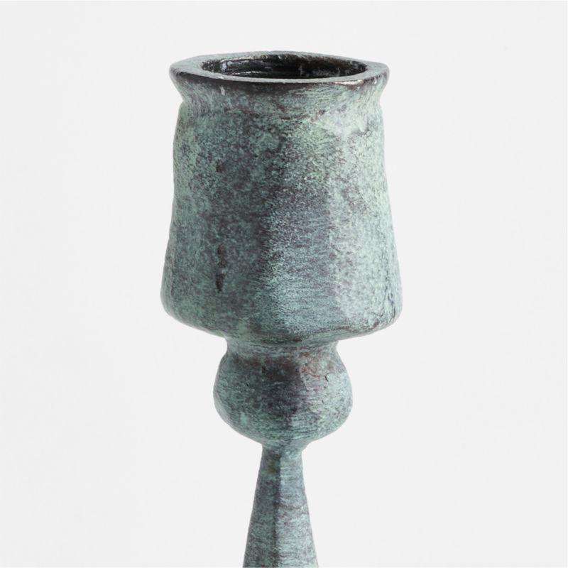 Luce Mini Verdigris Taper Holder 4.5" - image 4 of 5