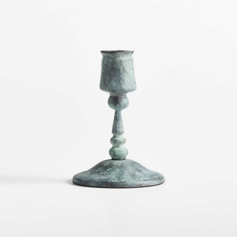 Luce Mini Verdigris Taper Holder 4.5" - image 3 of 5