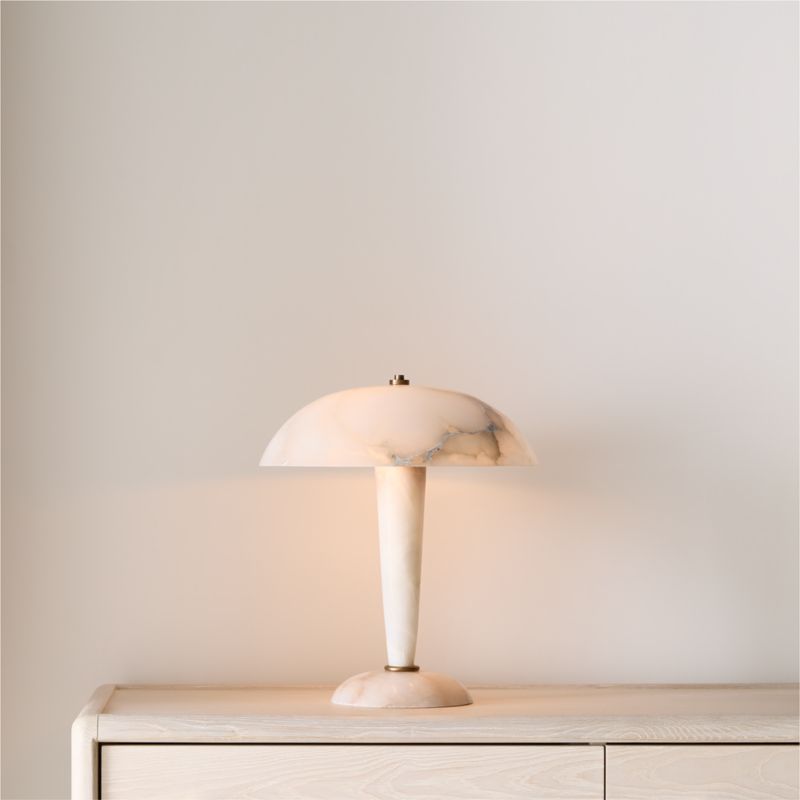 Lucca Alabaster Table Lamp - image 2 of 6