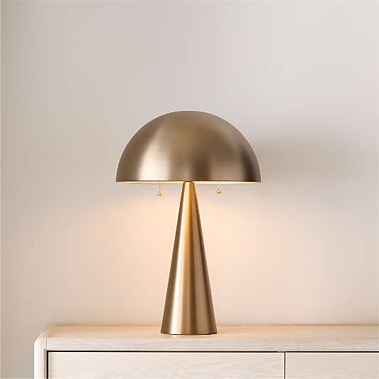 Lachlin Brass Table Lamp 24"