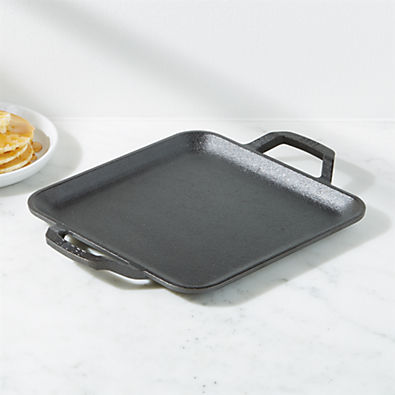 View Lodge Chef Collection 11" Seasoned Cast Iron Square Griddle details
