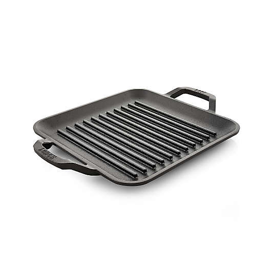 Lodge Chef Collection 11" Seasoned Cast Iron Square Grill Pan