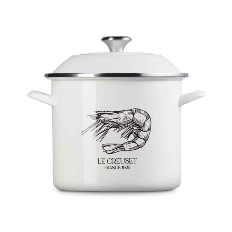 Le Creuset ® 10-Qt. Enameled Steel Shrimp Stock Pot - image 2 of 6