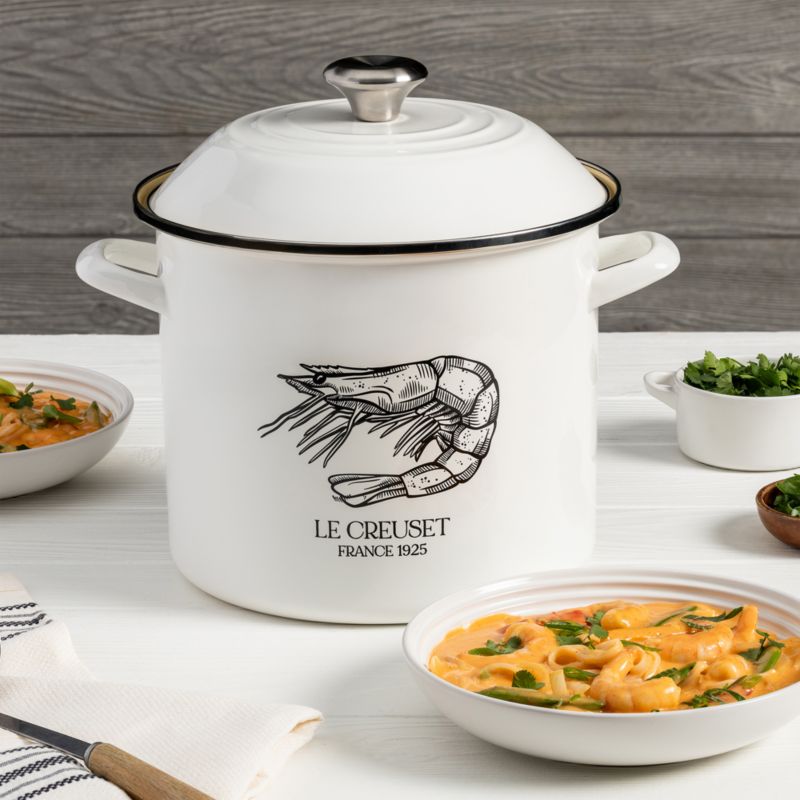 Le Creuset ® 10-Qt. Enameled Steel Shrimp Stock Pot - image 1 of 6