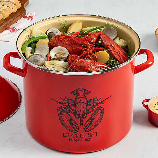 Le Creuset ® 20-Qt. Enameled Steel Lobster Stock Pot
