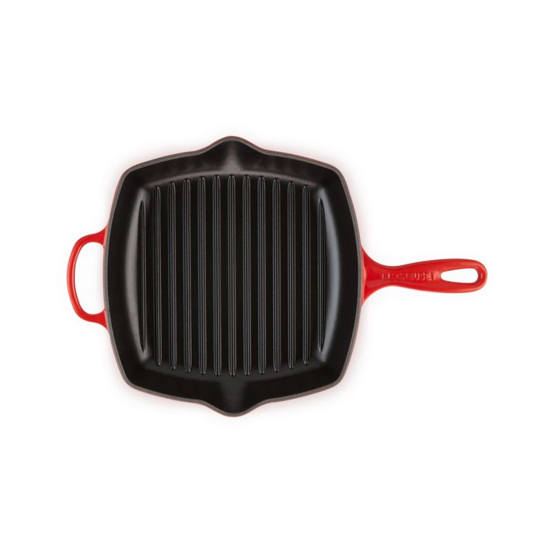 Le Creuset ® Signature 10.25" Cerise Enameled Cast Iron Square Grill Pan - image 1 of 3