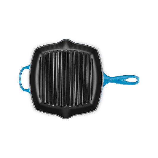 Le Creuset ® Signature 10.25" Marseille Enameled Cast Iron Square Grill Pan