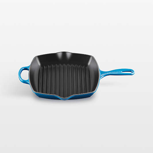 Le Creuset ® Signature 10.25" Marseille Enameled Cast Iron Square Grill Pan