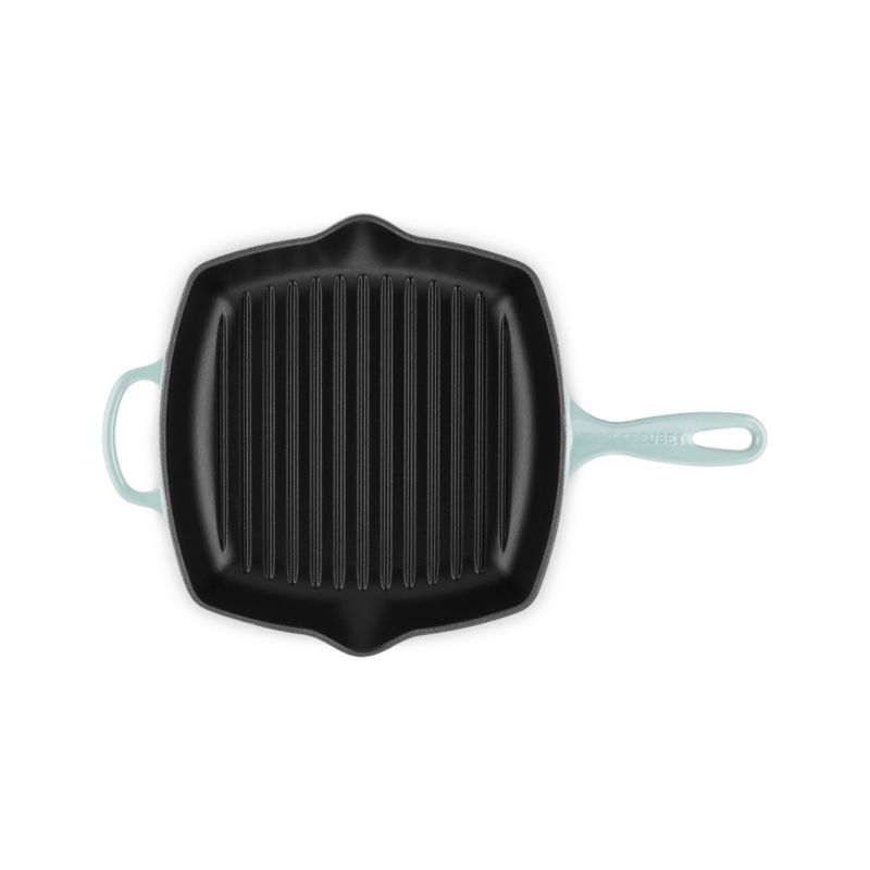 Le Creuset ® Signature 10.25" Sea Salt Enameled Cast Iron Square Grill Pan - image 1 of 3