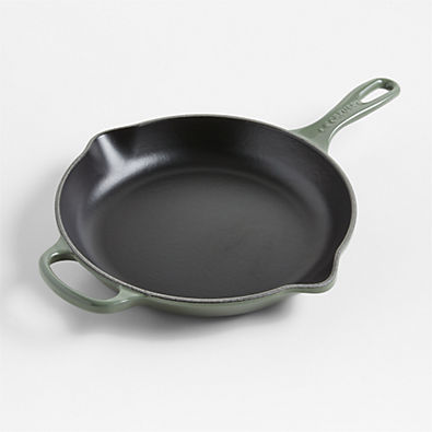 View Le Creuset ® Signature 10.25" Thyme Enameled Cast Iron Skillet details