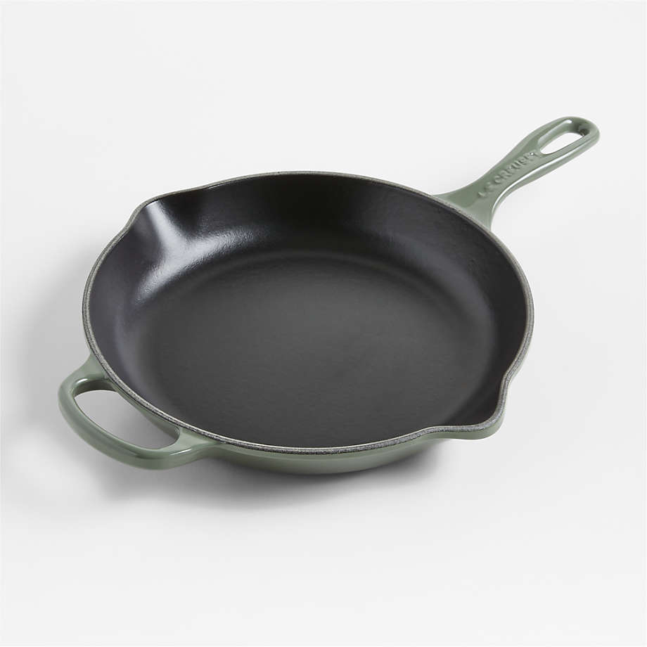 Le Creuset Signature 10.25" Thyme Skillet + Reviews | Crate & Barrel