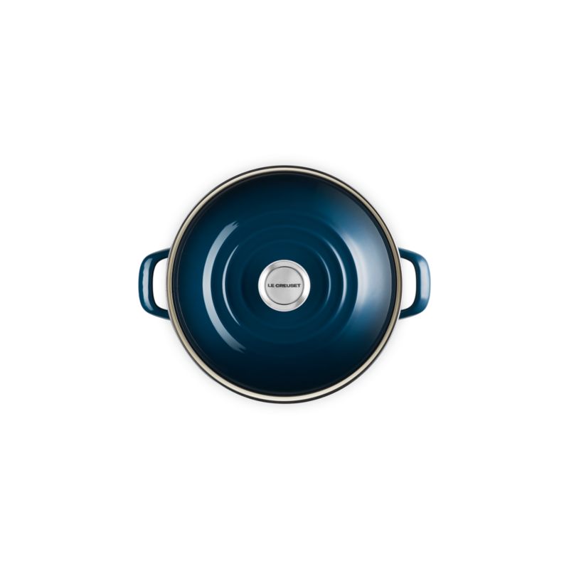 Le Creuset ® Signature 10-Qt. Nuit Enamel on Steel Stock Pot - image 5 of 8