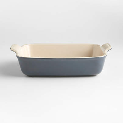 Le Creuset ® Heritage 2.5-Qt. Graphite Rectangular Baking Dish, 10x7"
