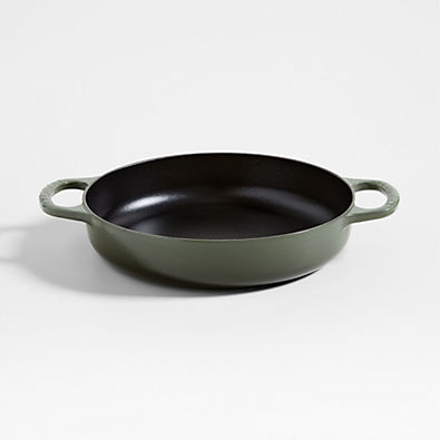 View Le Creuset ® Signature 11" Thyme Enameled Cast Iron Everyday Pan details