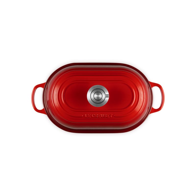 Le Creuset ® Signature 11.5" Cerise Oval Bread Oven - image 2 of 7