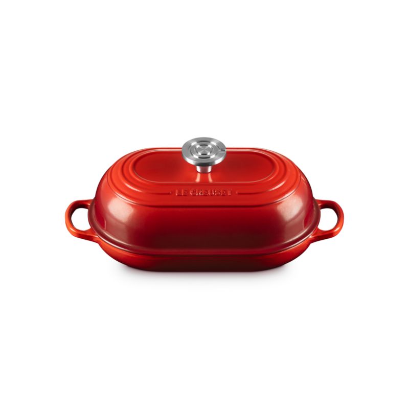Le Creuset ® Signature 11.5" Cerise Oval Bread Oven - image 1 of 7