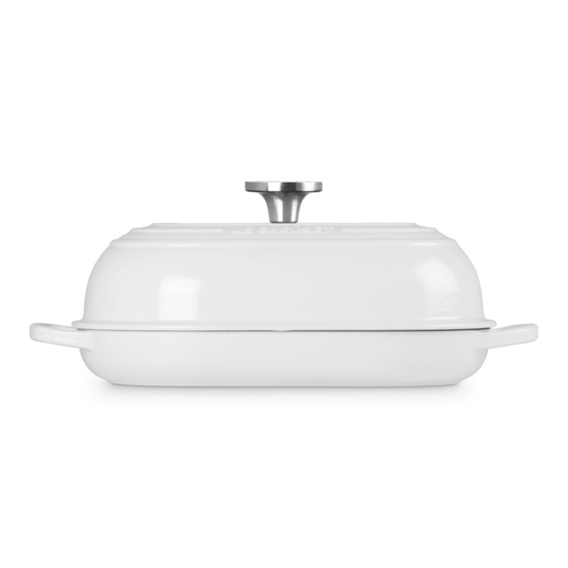 Le Creuset ® Signature 11.5" White Oval Bread Oven - image 3 of 7