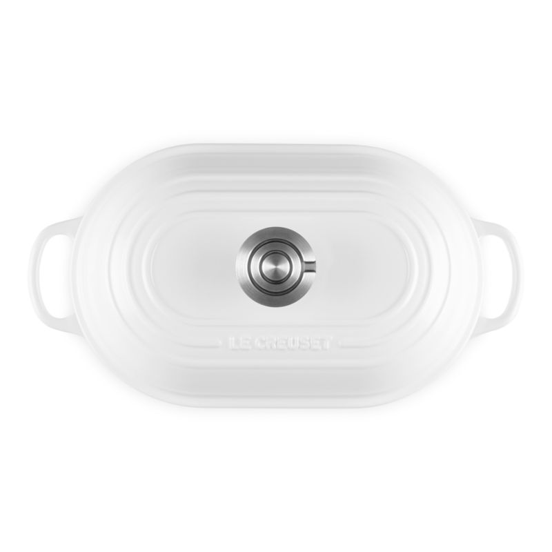 Le Creuset ® Signature 11.5" White Oval Bread Oven - image 2 of 7