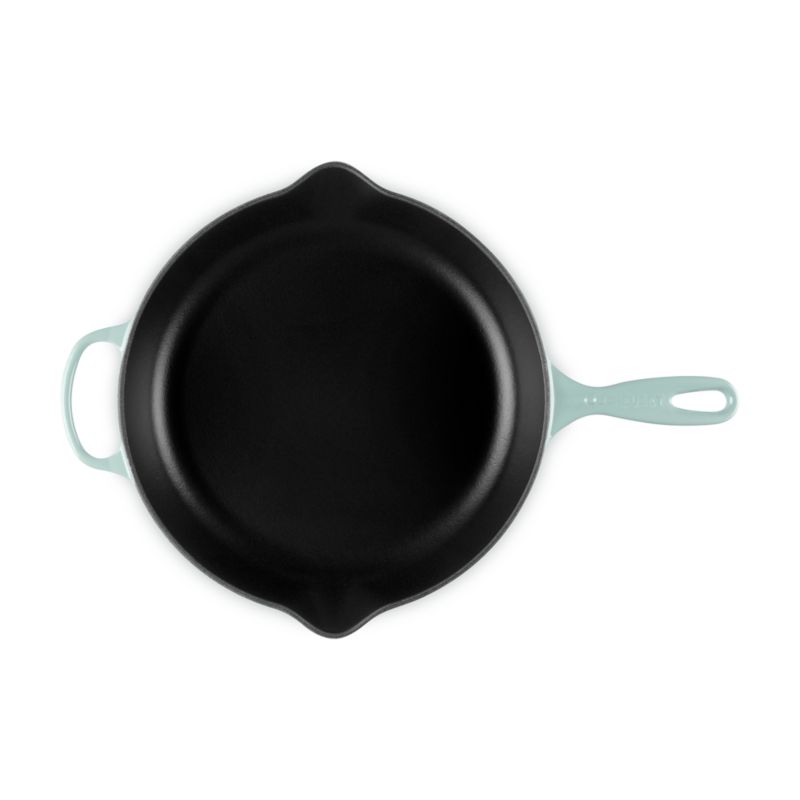 Le Creuset ® Signature 11.75" Sea Salt Enameled Cast Iron Skillet - image 1 of 7