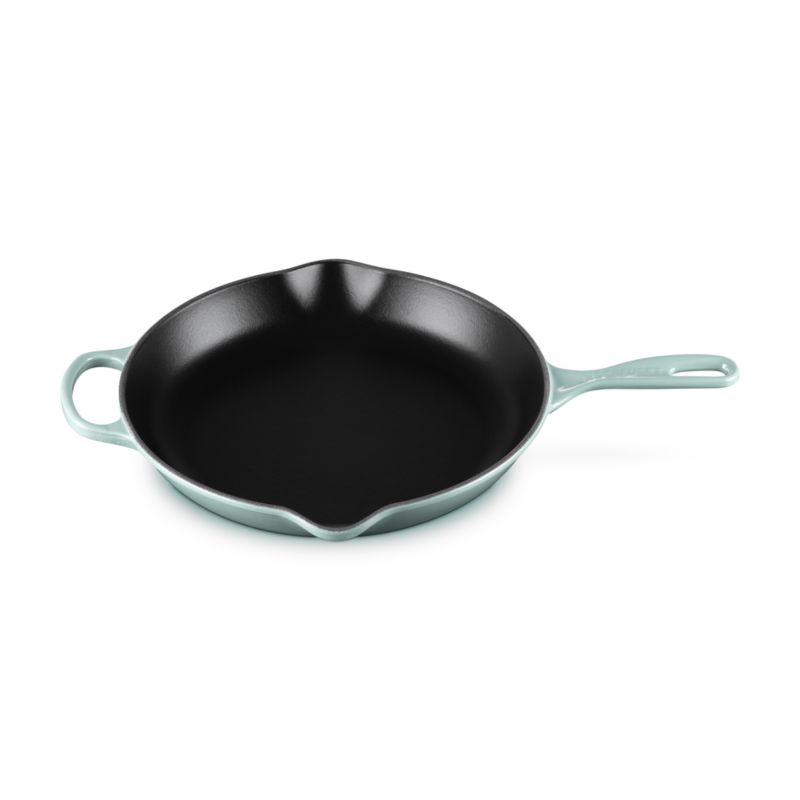 Le Creuset ® Signature 11.75" Sea Salt Enameled Cast Iron Skillet - image 4 of 7