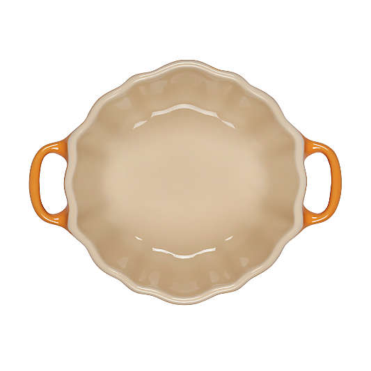 Le Creuset ® Persimmon 12-oz. Figural Pumpkin Stoneware Mini Cocotte