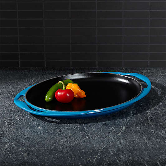 Le Creuset ® Marseilles 12.25" Oval Skinny Griddle