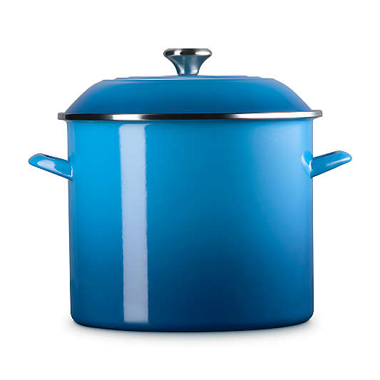 Le Creuset ® 16-Qt. Marseille Enameled Stockpot with Stainless Steel Knob