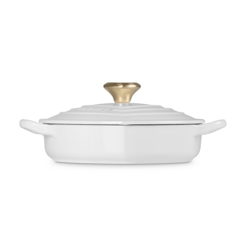 Le Creuset ® White 1.25-Qt. Heart Dish - image 3 of 6