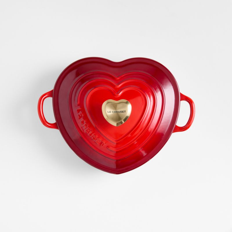 Le Creuset ® Cerise 1.25-Qt. Heart Dish - image 3 of 7