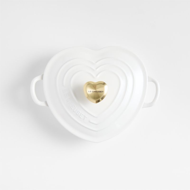 Le Creuset ® White 1.25-Qt. Heart Dish - image 1 of 6