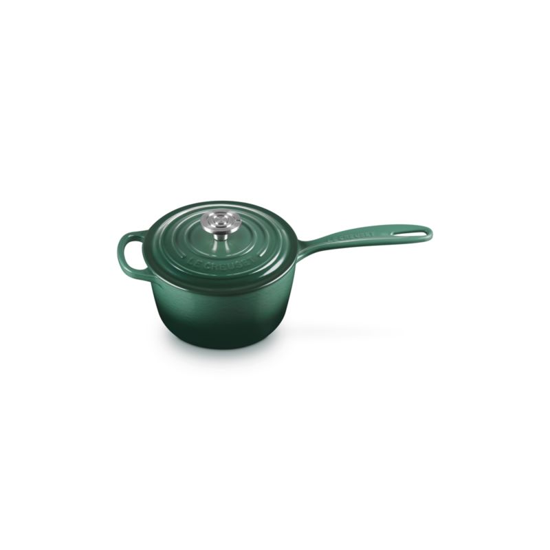 Le Creuset ® Signature 1.75-Qt. Artichaut Enameled Cast Iron Saucepan with Lid - image 2 of 8