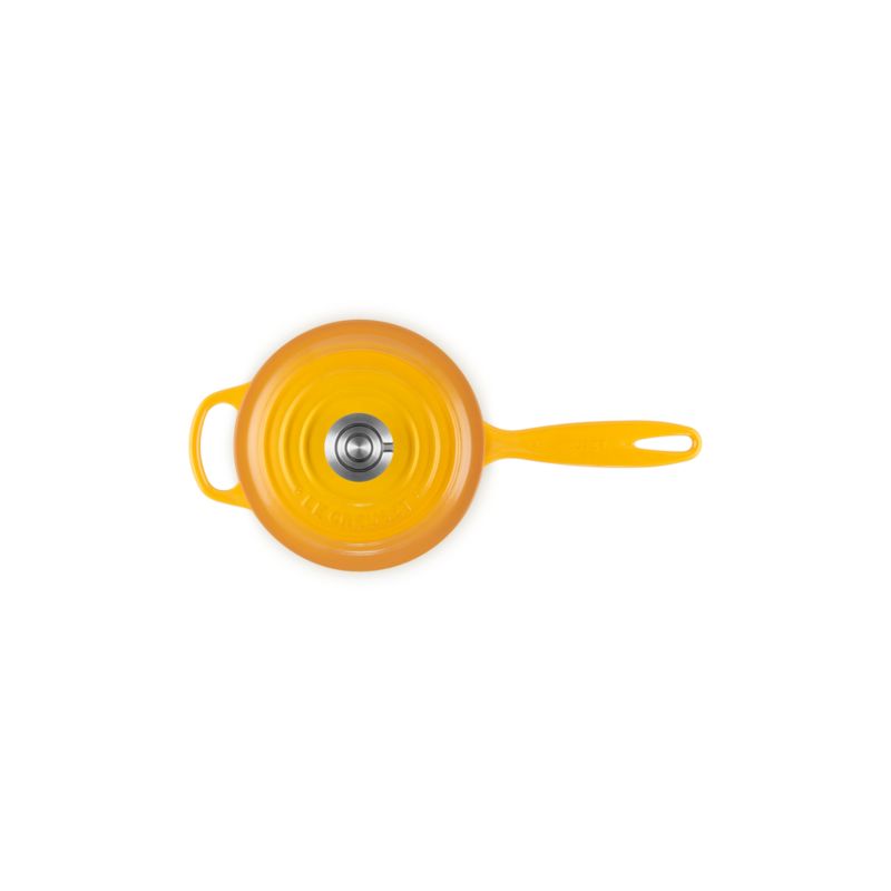 Le Creuset ® Signature 1.75-Qt. Nectar Enameled Cast Iron Saucepan with Lid - image 2 of 7