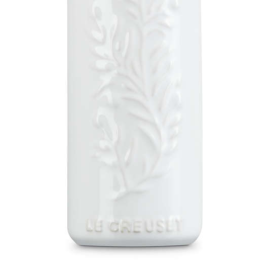 Le Creuset ® White 20-Oz. Olive Branch Stoneware Oil Cruet