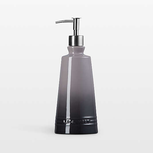Le Creuset ® Signature 20-oz. Oyster Stoneware Soap Dispenser