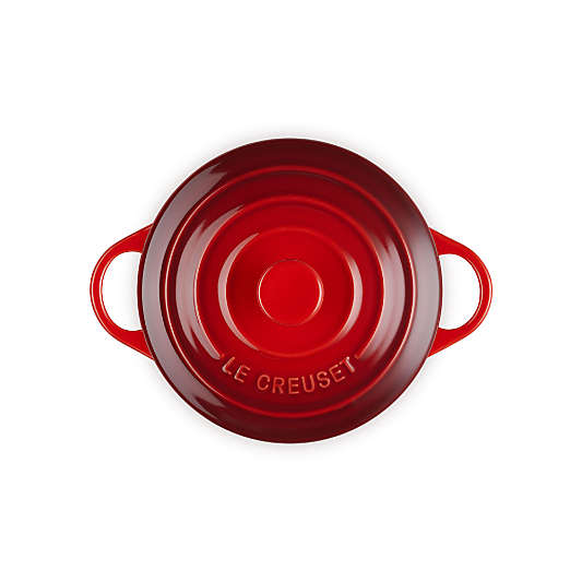 Le Creuset ® 24-Oz. Cerise Round Mini Cocotte with Lid
