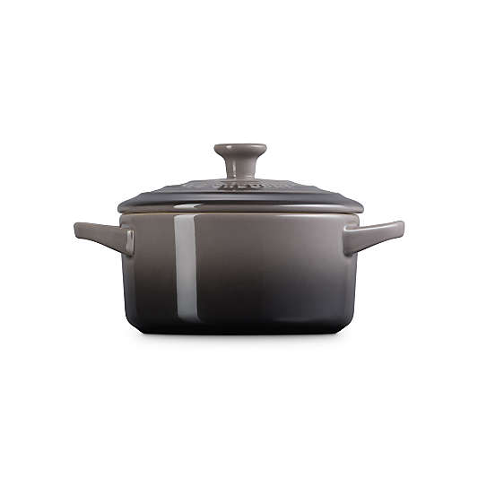 Le Creuset ® 24-oz. Oyster Mini Round Cocotte with Lid