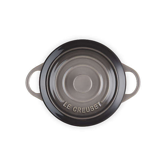Le Creuset Oyster 0.25-L Stoneware Mini Cocotte with Lid