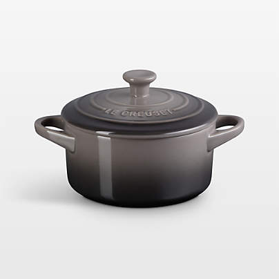 Le Creuset ® 24-oz. Oyster Mini Round Cocotte with Lid