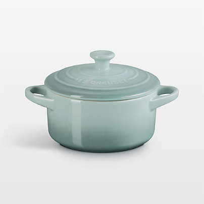 Le Creuset ® 24-Oz. Sea Salt Round Mini Cocotte with Lid