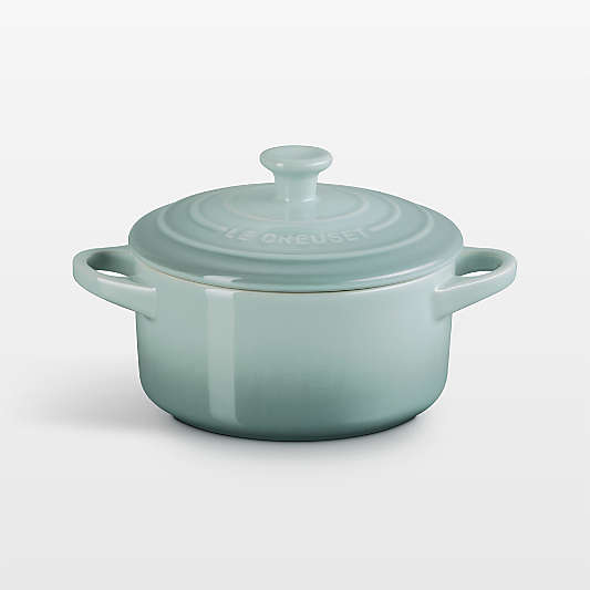 Le Creuset ® 24-Oz. Sea Salt Round Mini Cocotte with Lid