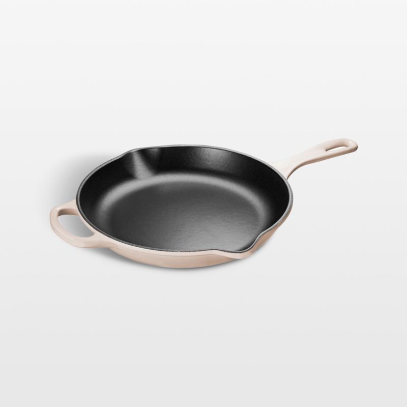 Le Creuset Alpine Enameled Cast-Iron Wooden-Handle Skillet