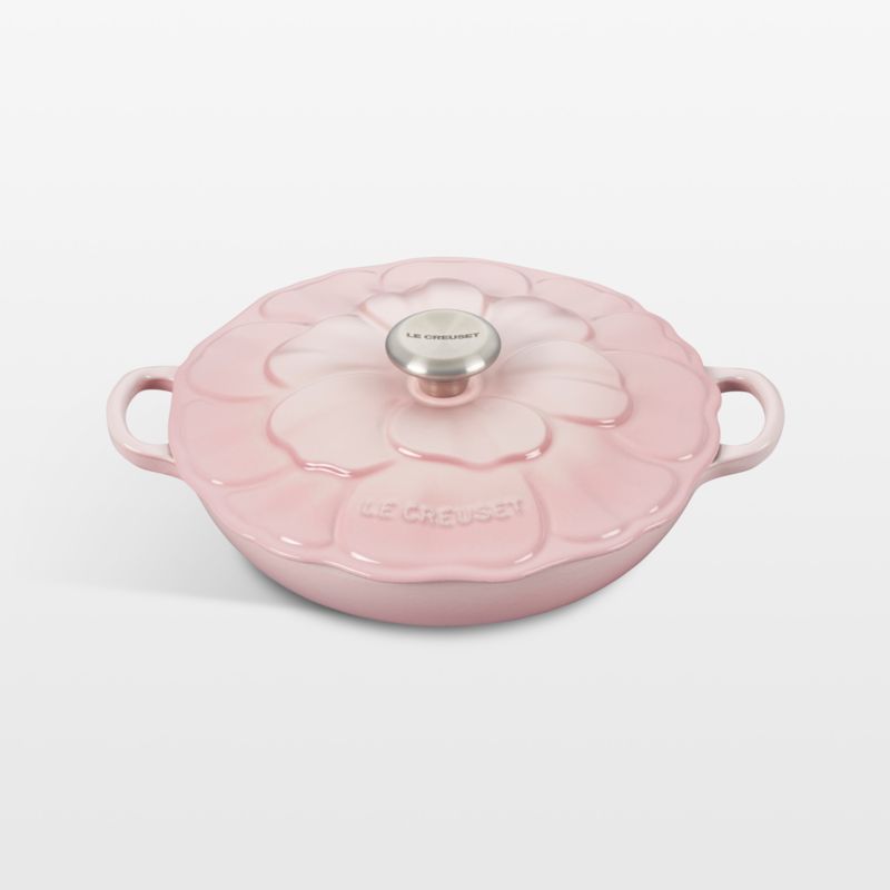 Le Creuset 2.25-Qt. Petal Pink Enameled Cast Iron Braiser - image 0 of 5