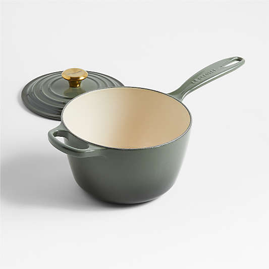 Le Creuset ® Signature 2.25-Qt. Thyme Enameled Cast Iron Saucepan