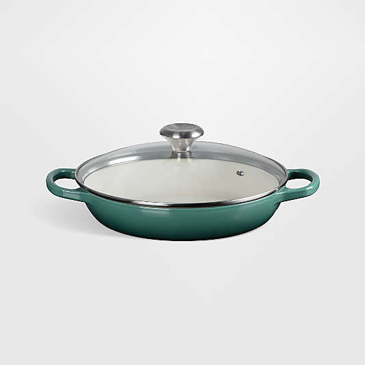 Le Creuset ® 2.25-Qt. Artichaut Enameled Cast Iron Braiser with Glass Lid