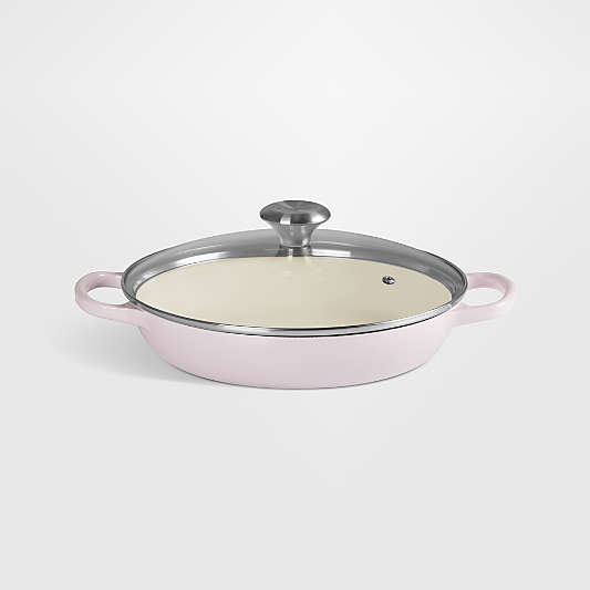 Le Creuset ® 2.25-Qt. Shallot Enameled Cast Iron Braiser with Glass Lid