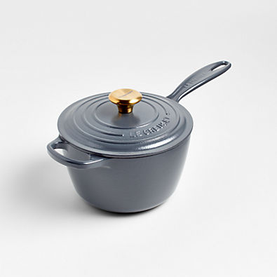 View Le Creuset ® 2.25-Qt. Graphite Signature Saucepan details