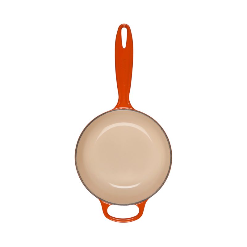 Le Creuset ® Signature 2.25-Qt. Flame Orange Enameled Cast Iron Saucepan - image 4 of 6