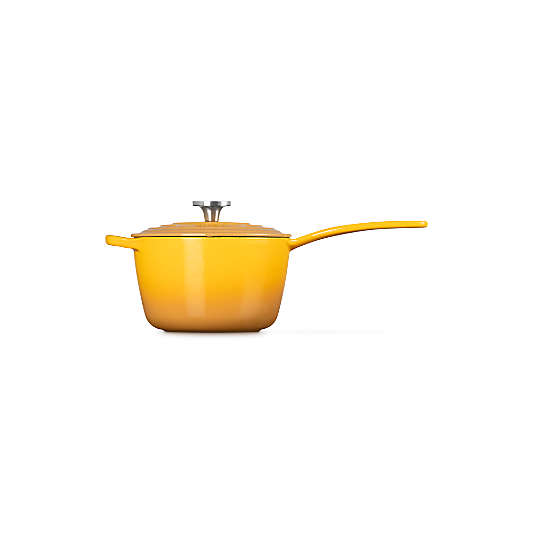 Le Creuset ® Signature 2.25-Qt. Nectar Enameled Cast Iron Saucepan